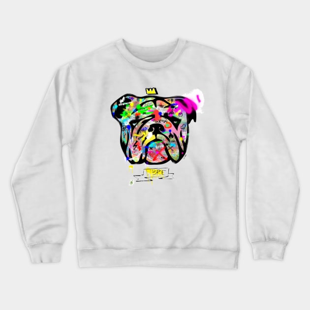 bulldog Crewneck Sweatshirt by morganPASLIER